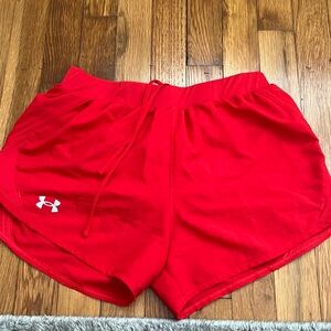 Under Armour Women's Red Shorts